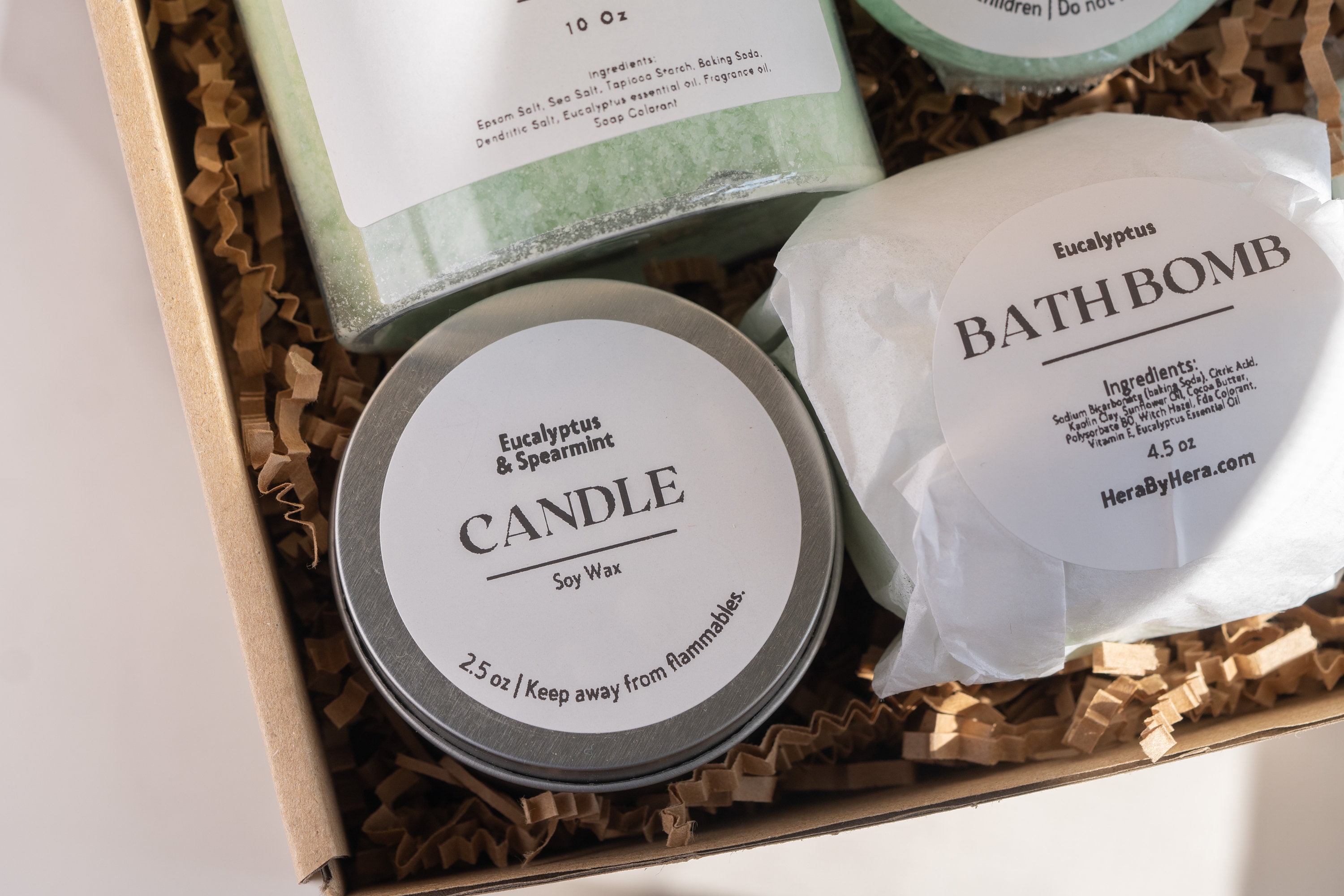 Self Care Gift Box Bath Salts Gift Set Bath Gift Set for Etsy