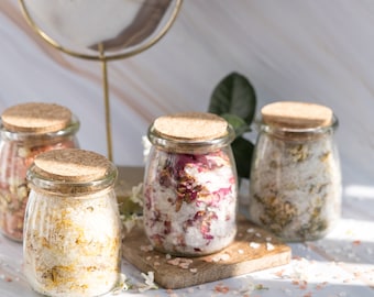 Bath Salts Gift Set: Essential Oils, Natural Spa Gift Box