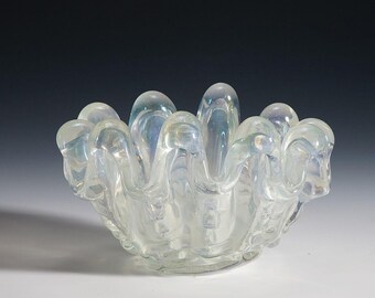 Ercole Barovier - Barovier & Toso &#39;A Grosse Costolature&#39; Bowl 1942