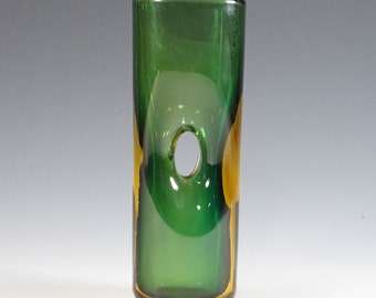 Vase Forato by Fulvio Bianconi for Venini, Murano 1950s