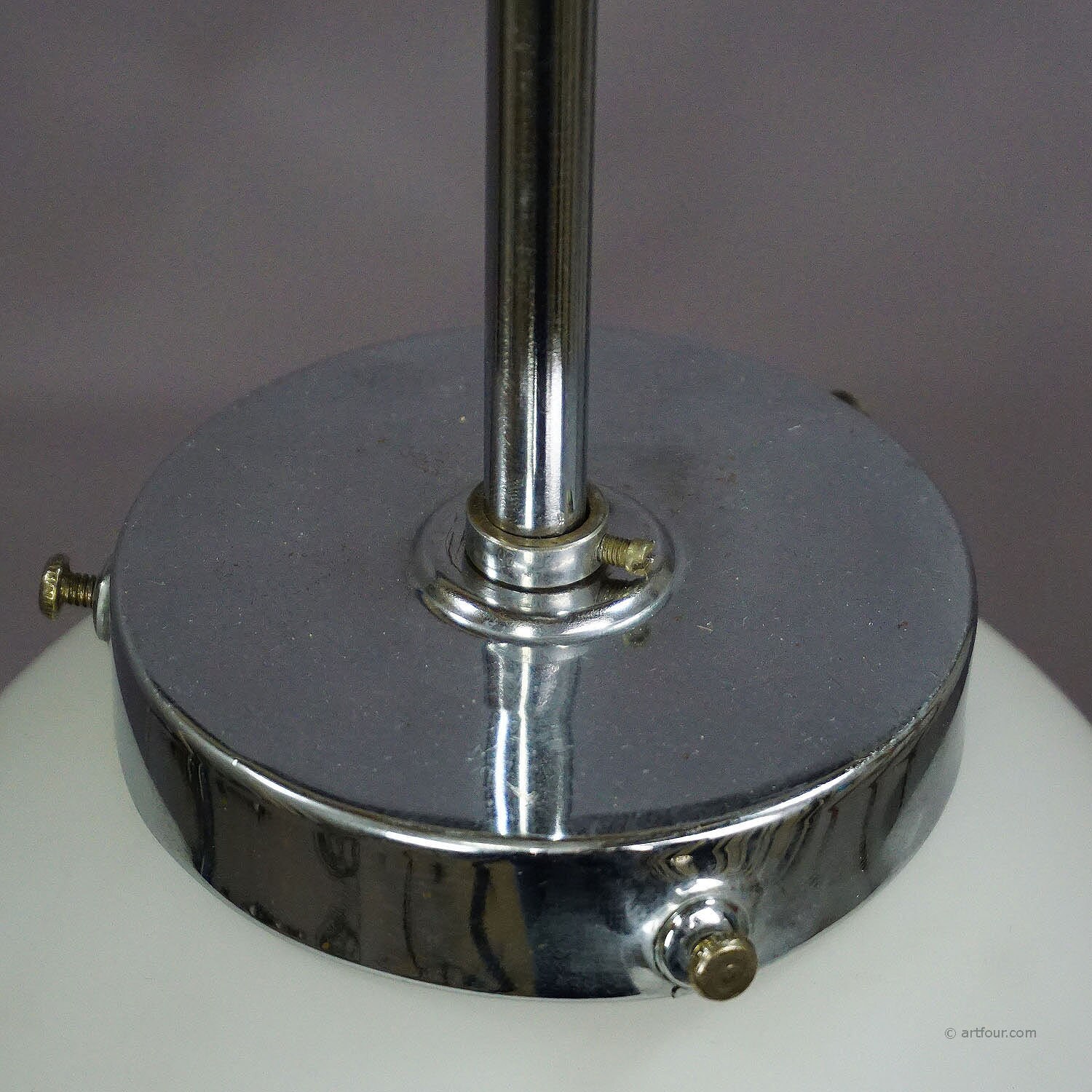 Functionalistic Bauhaus Style Pendant Light With Opaline Glass - Etsy