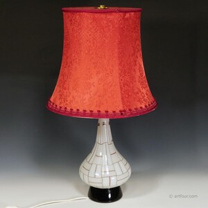 Vintage Barovier & Toso &#39;Sidone&#39; Table Lamp, Murano circa 1960s