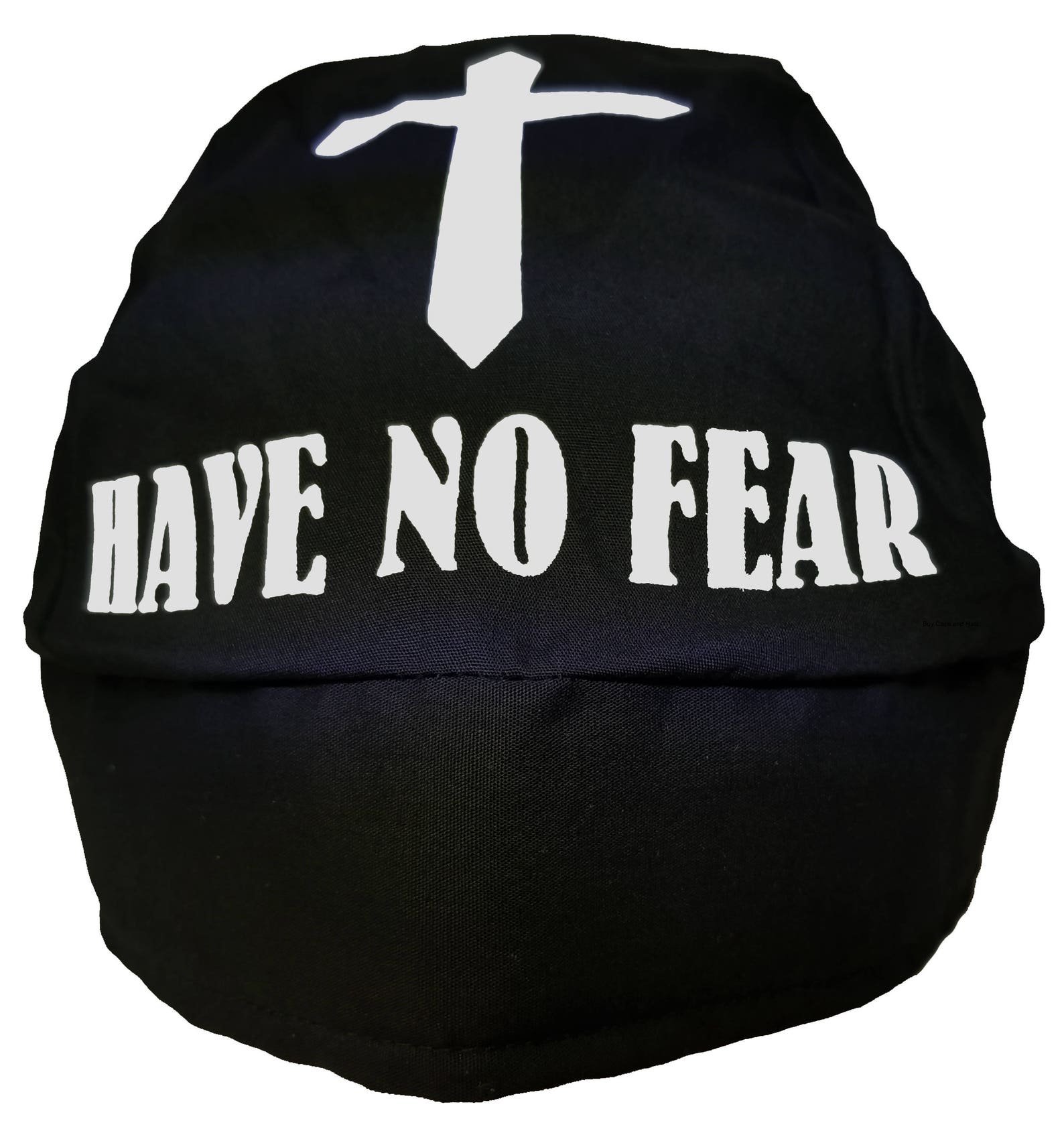 Christian Skull Cap Bandana Jesus Christ Black Cotton Doo Rag Etsy