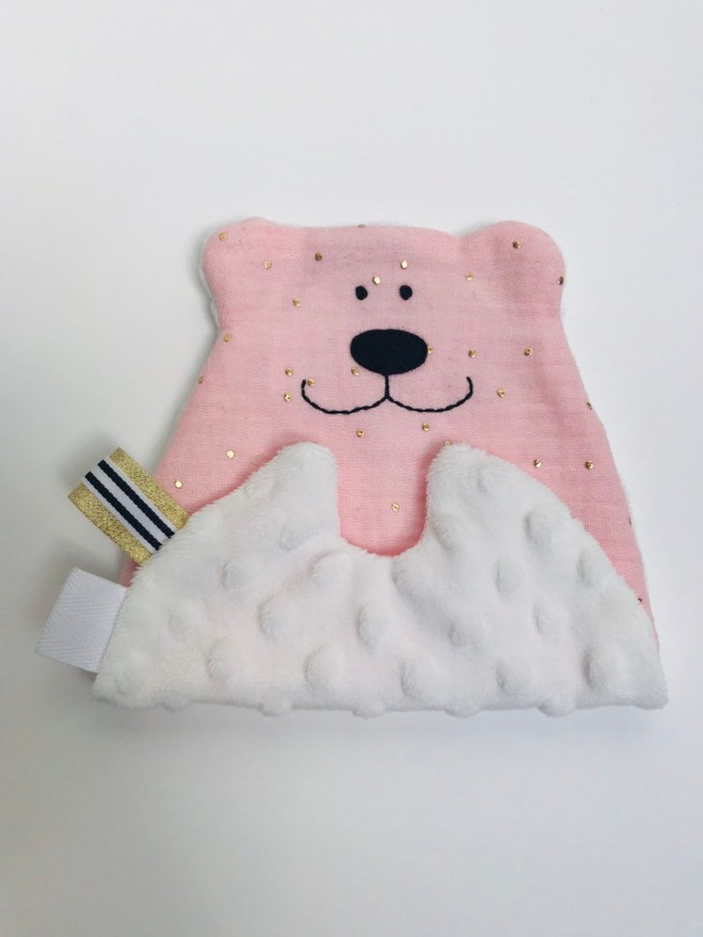Powder Pink Flat Blanket Personalized Blanket Double Gauze Etsy