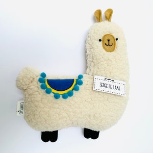 Peluche Lama "Serge", Alpaga en peluche, Décoration chambre enfant