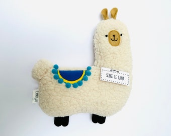 Peluche Lama "Serge", Alpaga en peluche, Décoration chambre enfant