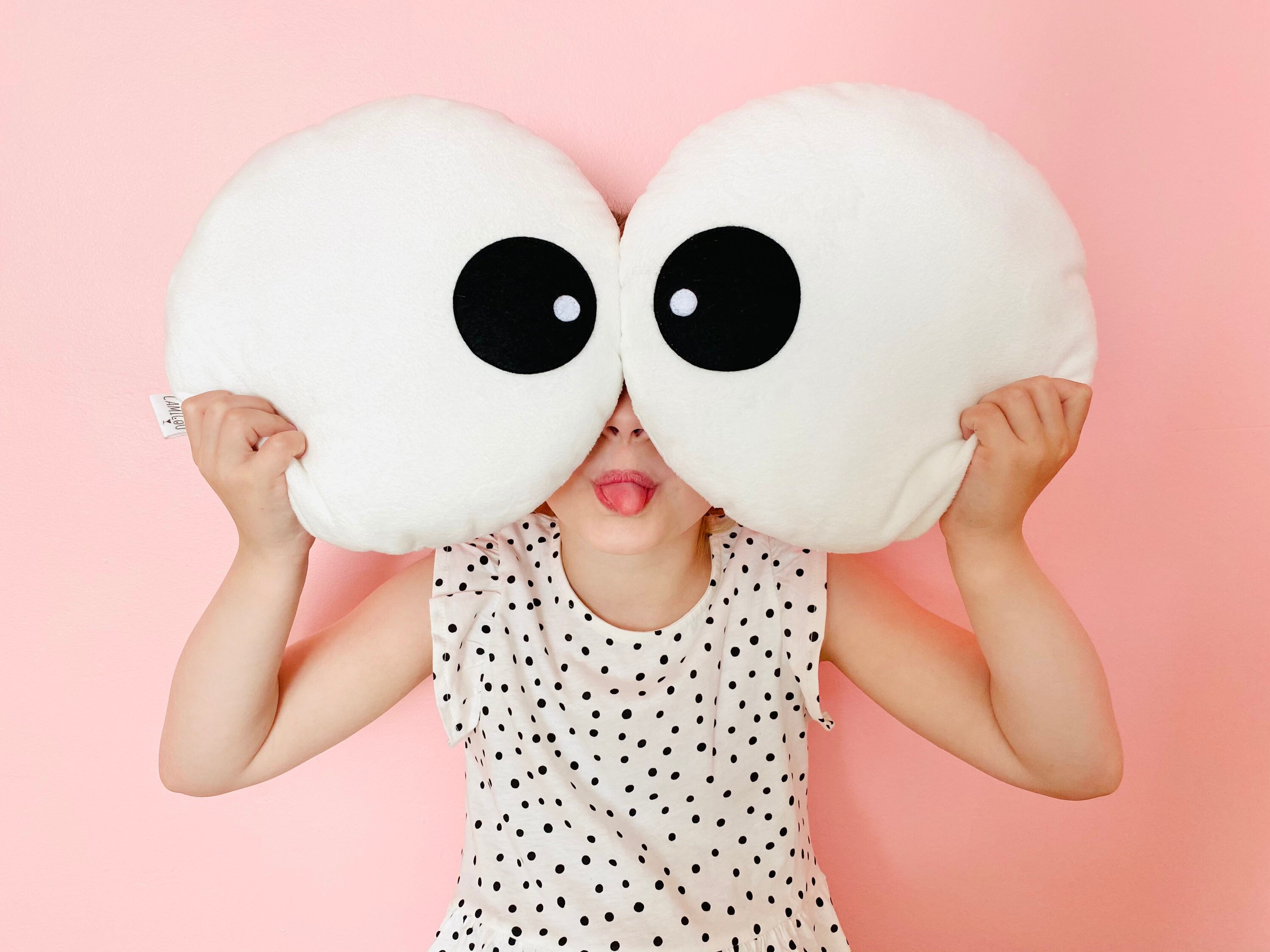 Coussins Yeux, Décoration Chambre Enfant, Cadeau de Naissance