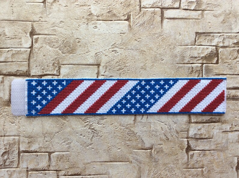 American bracelet US bracelet USA bracelet Patriotic jewelry Etsy