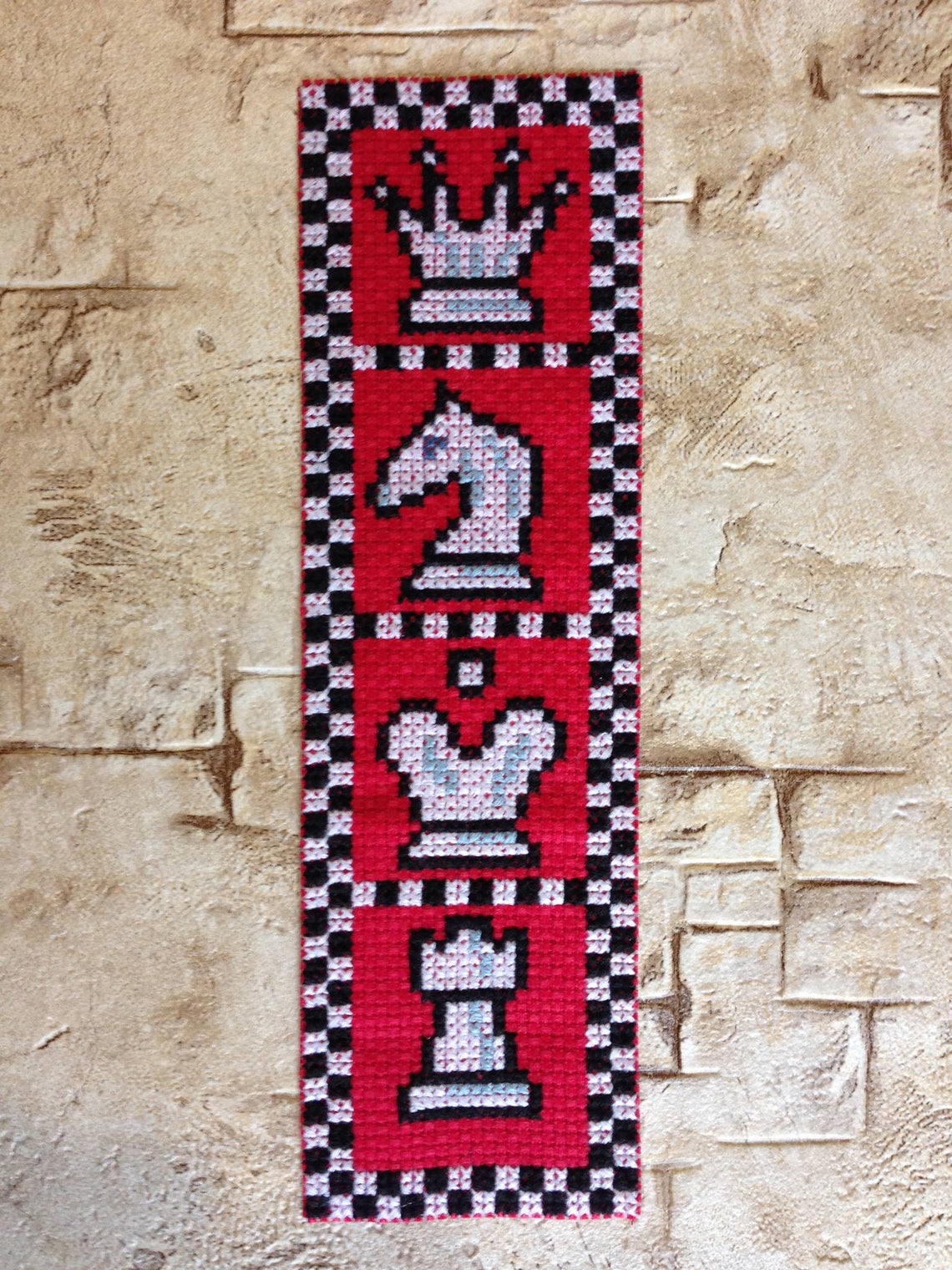 Handmade bookmarks embroidery bookmark unique bookmark men Etsy