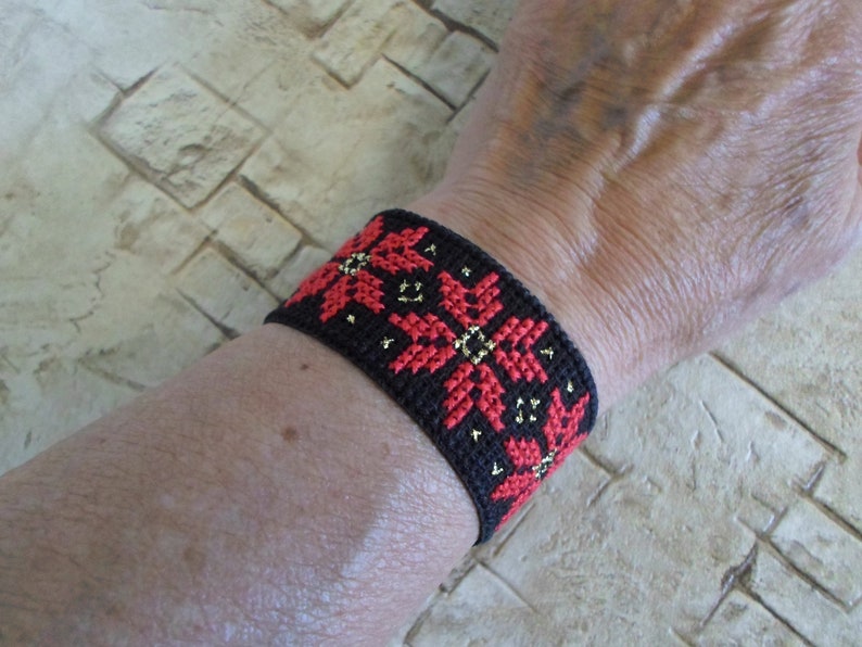 Ukrainian bracelet with embroidery for kids Children Etsy