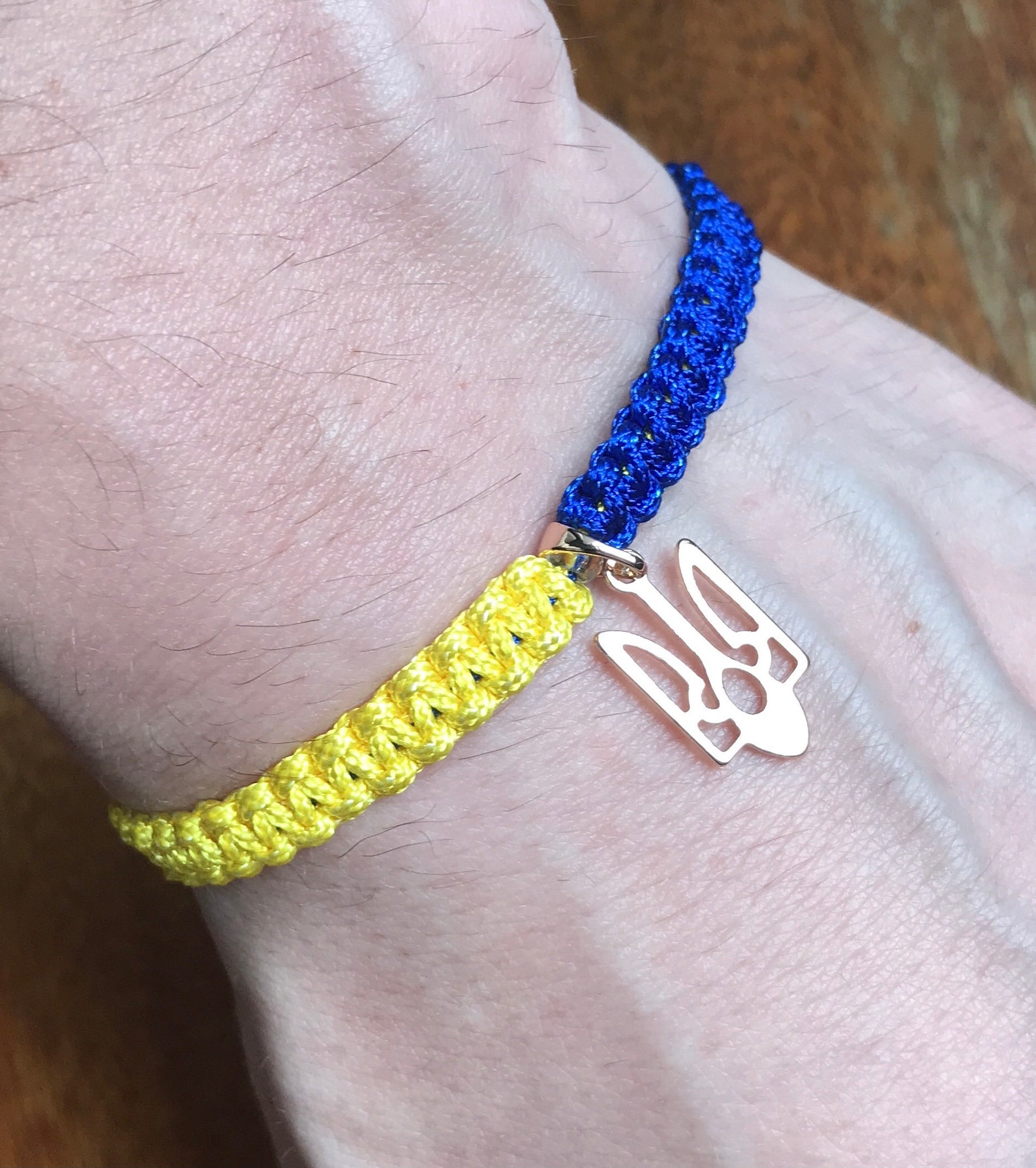 Blue and yellow bracelet meaning Clearance