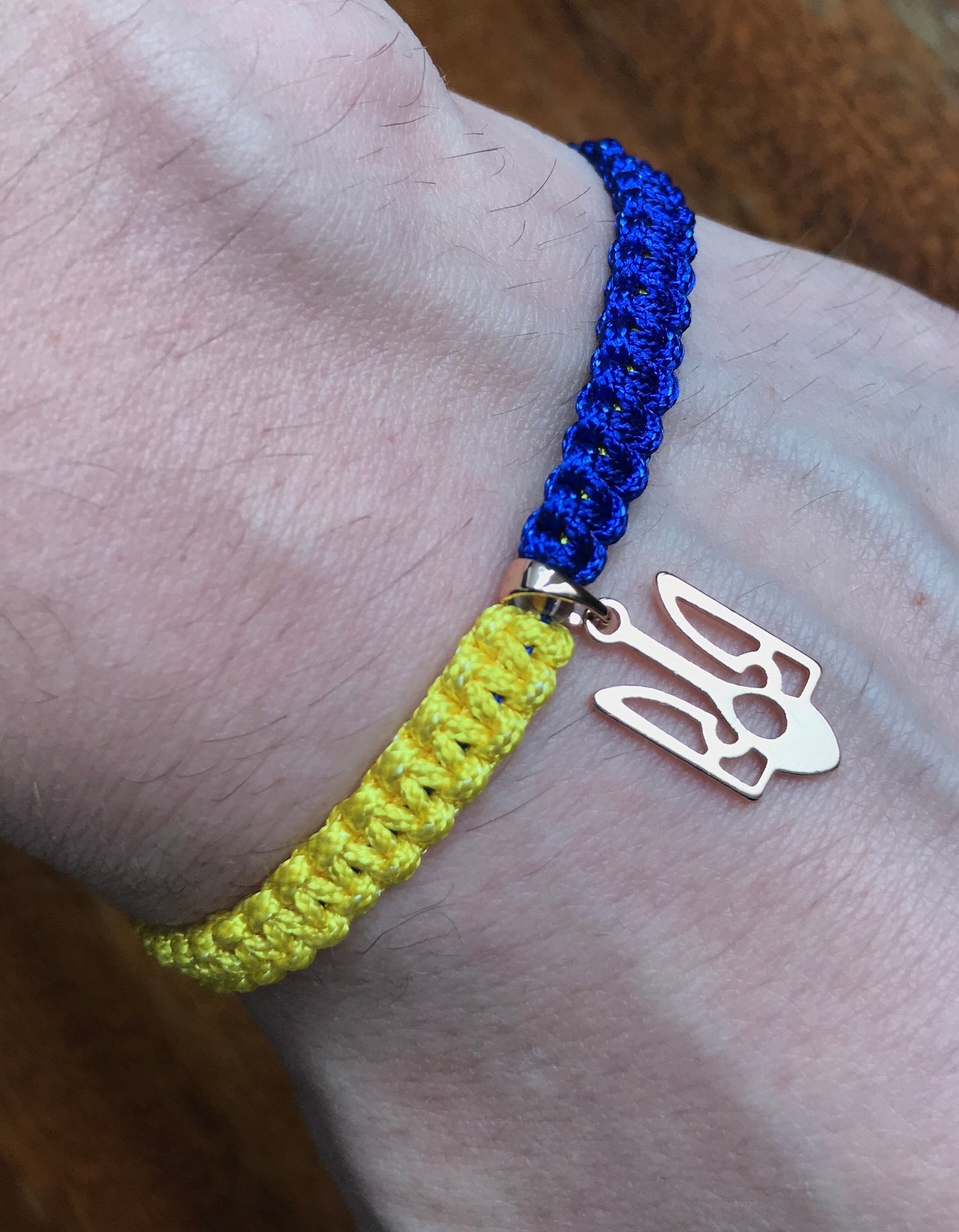 Blue and yellow bracelet meaning Clearance