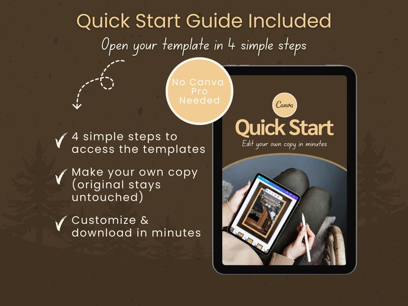 Cabin Welcome Book Template | Airbnb Guidebook Canva | Vacation Rental ...