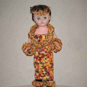 Vintage Hawaiian Uneeda Doll