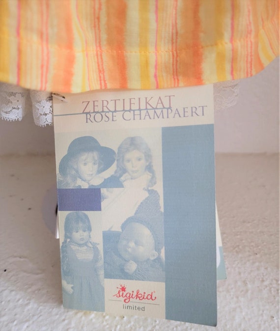 Rare Vintage German Sigikid Doll - Edith Champaert - by Famous