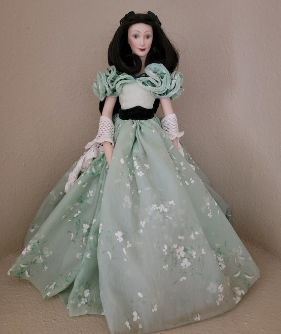 1986 Vivien Leigh as Scarlett O'hara Franklin Heirloom Collector Doll - Etsy 1986 Vivien Leigh as Scarlett O'hara Franklin Heirloom Collector Doll - Etsy