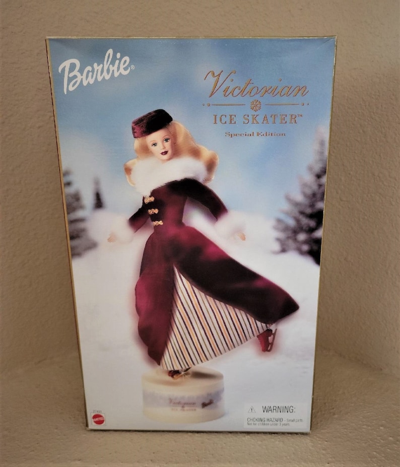 Barbie Victorian Ice Skater Special Edition Doll 2000 - Elegant Winter Outfit, Collector's Item