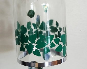 Ivy Wine Bottle Wind Chime