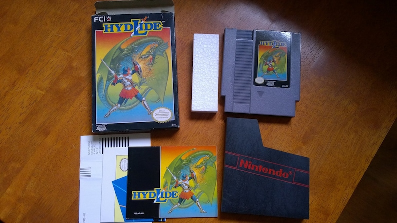 Hydlide NES very NICE! complete