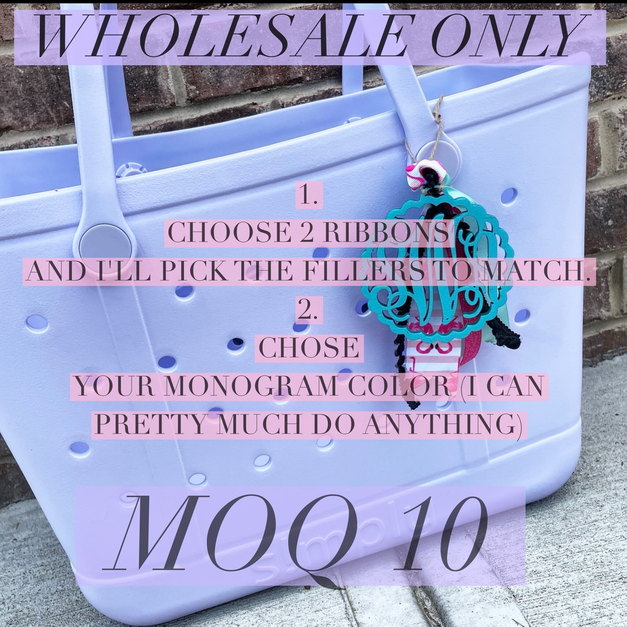 Wholesale Bag Charms / Bogg Bag Charm / Beach Bag Charm Etsy