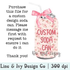 Aangepaste Coquette Frisdrank, PNG