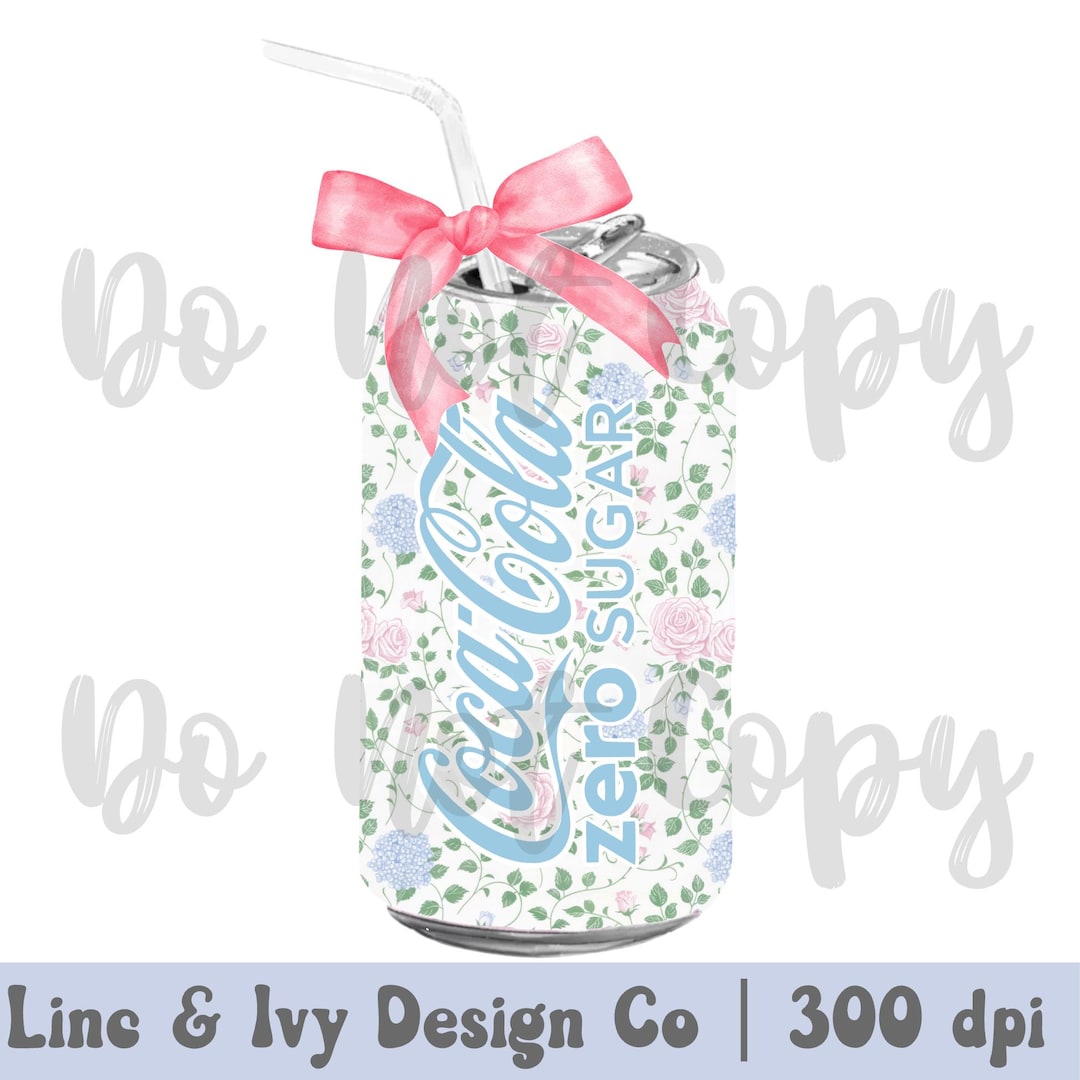 Secret Gardens Zero Cc Soda Can PNG / Coquette Soda PNG / - Etsy