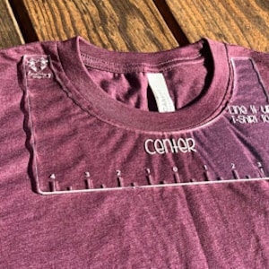 ARCHIVO DIGITAL * Herramienta de alineación de camisetas * Lima láser