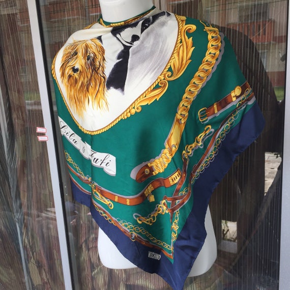 Rare Vintage Moschino Scarf