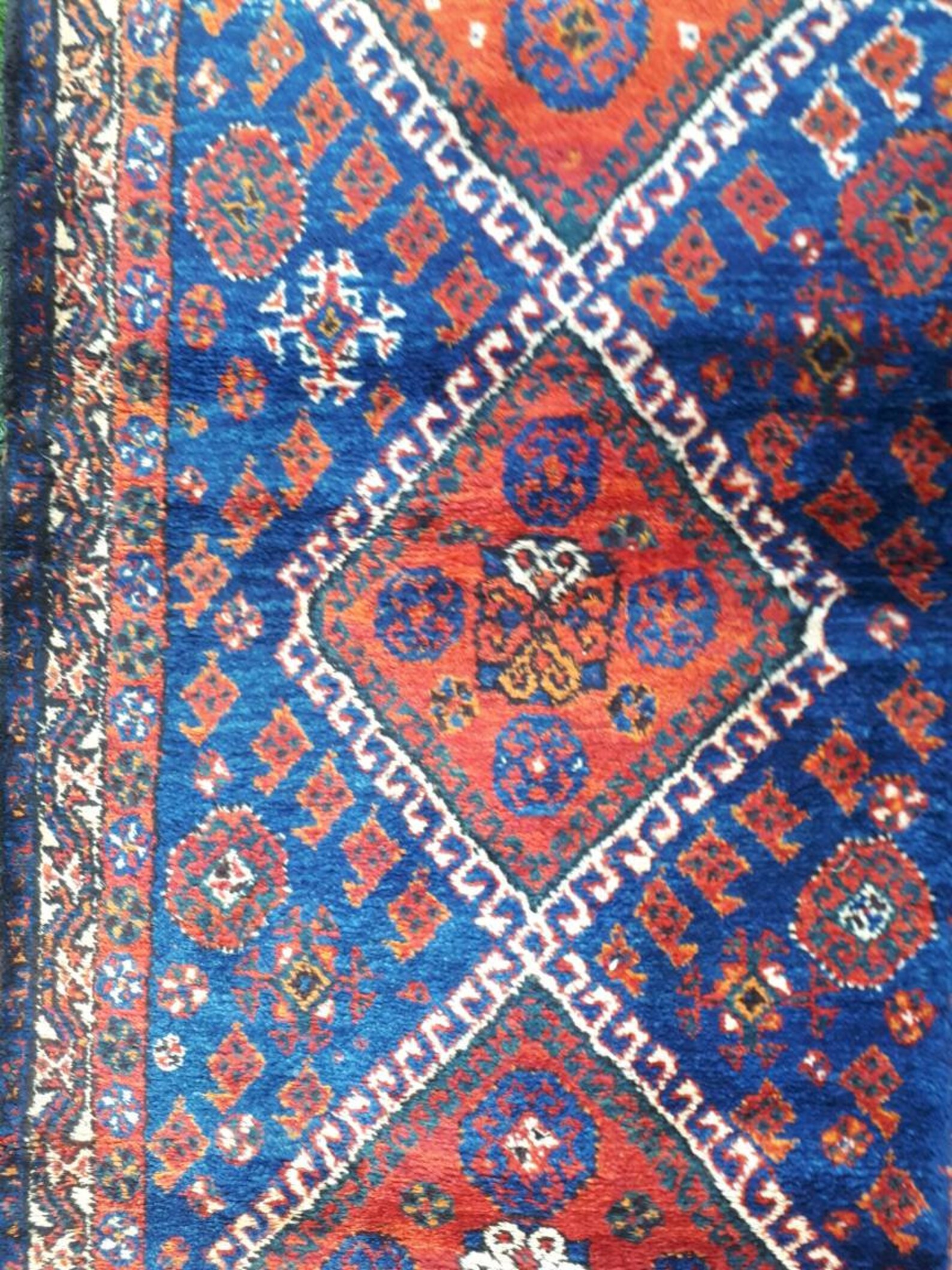 Hand Knotted Rug Runner / Vintage Wool Oushak Rug Runner / Etsy