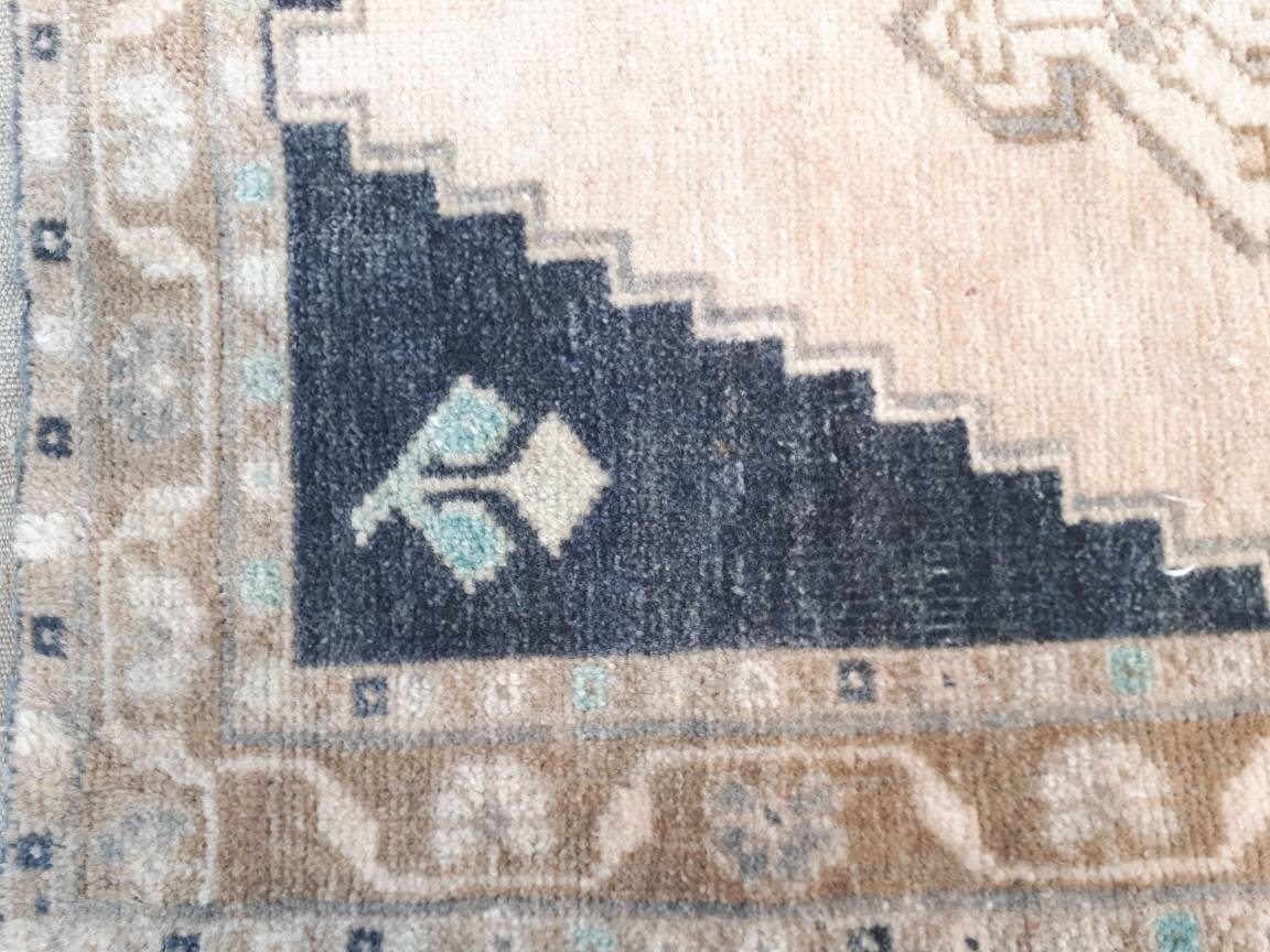 Alfombra beige descolorida / Alfombra de baño /Alfombra | Etsy