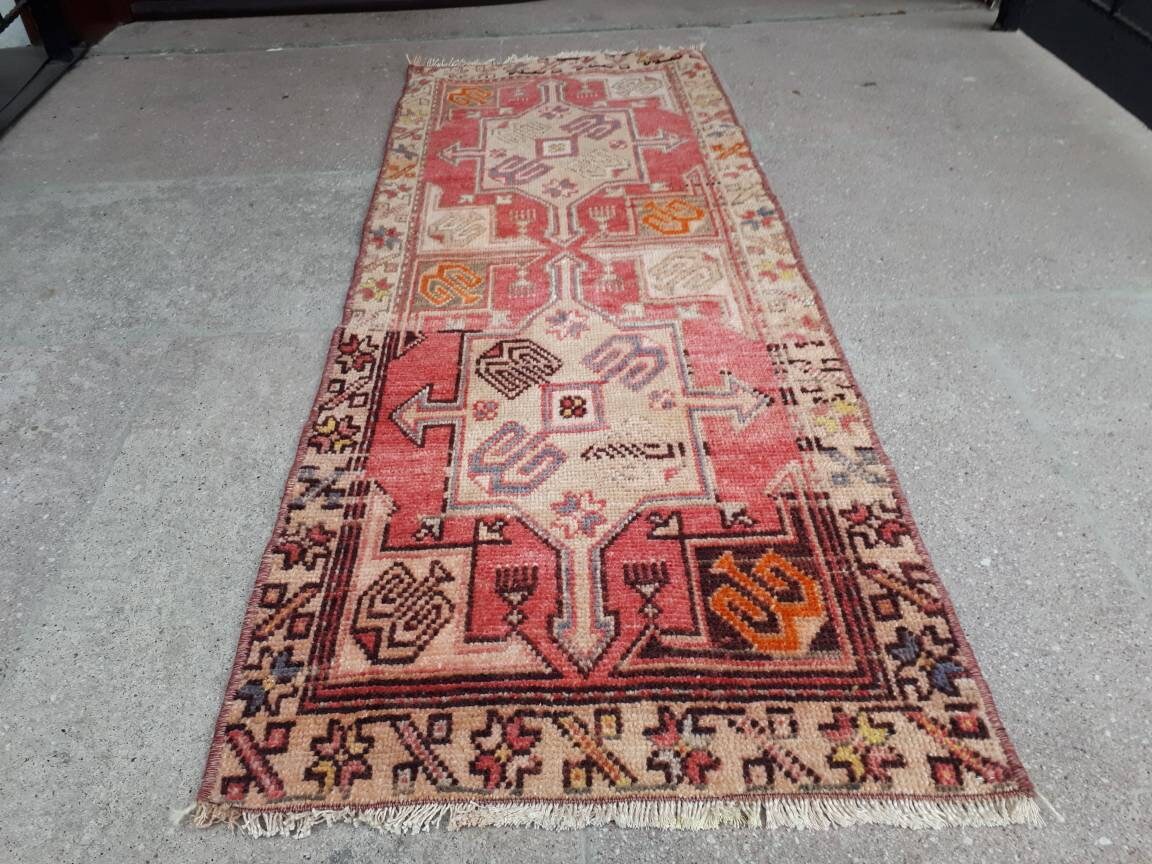Affordable Small Rug Oushak Rug Turkish Small Rug Vintage Etsy