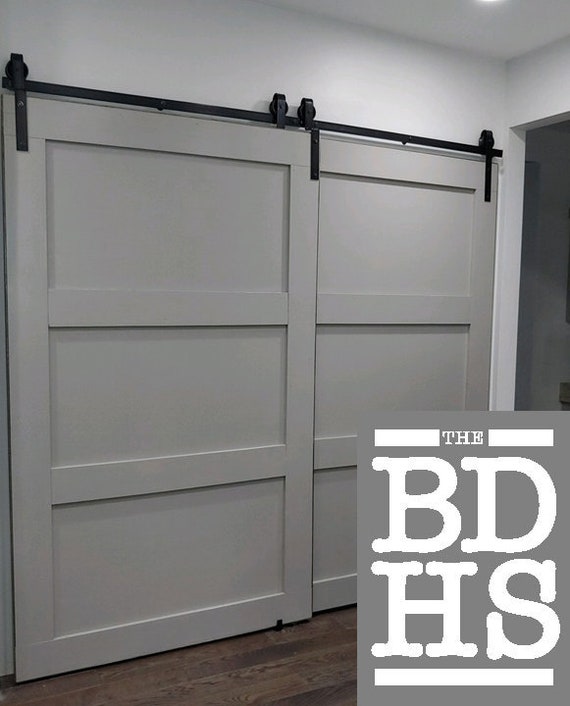 Bypass Double Door Single Track Bypass Double Door Bypass Etsy