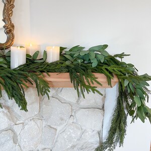Faux Eucalyptus Garland for home wedding parties bridal showers image 8
