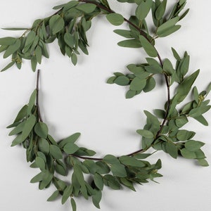 Faux Eucalyptus Garland for home wedding parties bridal showers image 3