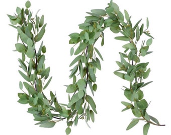 Faux Eucalyptus Garland for home wedding parties bridal showers