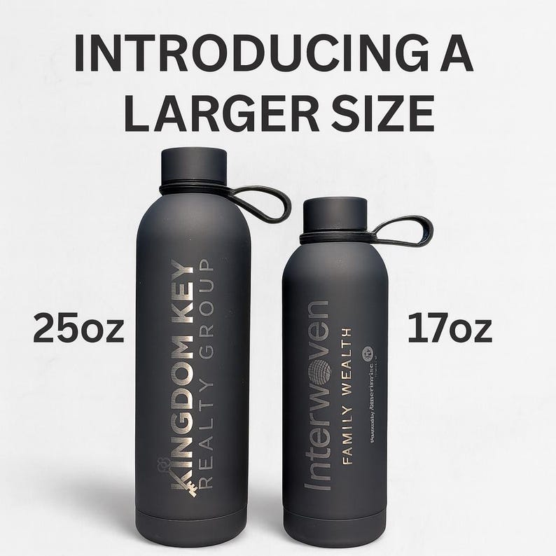 Custom Engraved Stainless Steel Water Bottle, Personalized Gift - Etsy