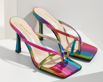 square toe sandals uk