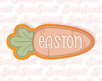 Easter Cookie Cutter Skinny Carrot Cookie Cutter