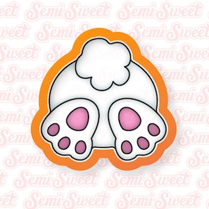 Easter Bunny Booty Cookie Cutter Easter Cookie Cutter Cute Funny Cookie Cutter Cute Gift for Teachers