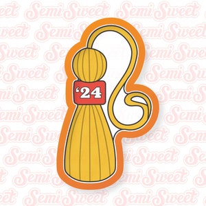Graduation Cookie Cutter Graduation Tassel Cookie Cutter Class of 2025 Cookie Cutter