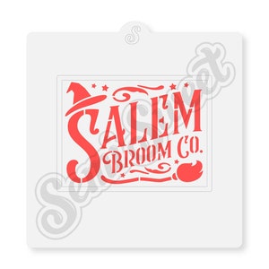 Salem Broom Co Sign Stencil