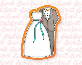Wedding Couple Cookie Cutter