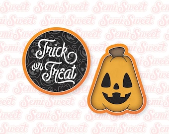 Cookie Cutter Halloween Pumpkin Platter Cookie Cutter Set Jack-o-Lantern Cookie Cutter Halloween Teacher Gift Halloween Party Favors