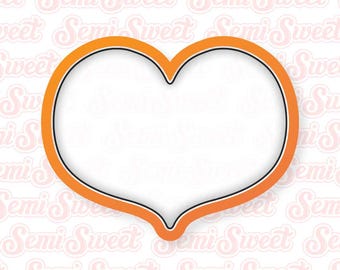 Valentine Cookie Cutter Chunky Heart Cookie Cutter