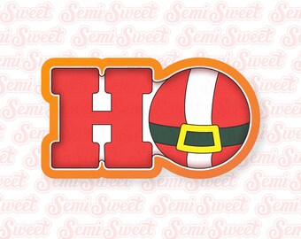 Ho Ho Ho Cookie Cutter
