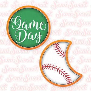 Overlapping Circle Platter Cookie Cutter Cookie Cutter Sports Cookie Cutter Team Cookie Cutter Sporty Gift Baseball Basketball Soccer Tennis