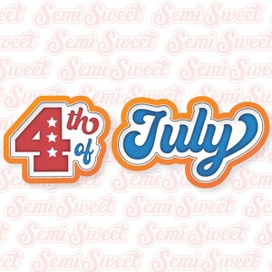 Skinny 4th of July Cookie Cutter Set