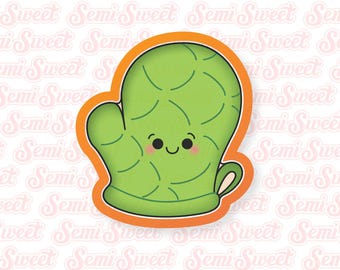 Mother's Day Cookie Cutter Oven Mitt Cookie Cutter Cute Baking Cookie Cutter Mother's Day Gift