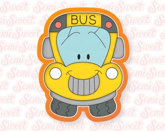 School Bus Cookie Cutter Back to School Cookie Cutter Student Gift Teacher Cookie