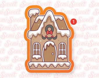 Christmas Cookie Cutter Gingerbread House 1 Cookie Cutter Christmas Gingerbread Cookie Cutter Cute Christmas Gift